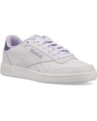 Reebok - Court Advance Synthetic Luxegrey/Dig Gleam/Purplefus Trainers - Lyst
