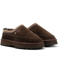 EMU - Sharky Adventure Scuff Suede Chocolate Slippers - Lyst