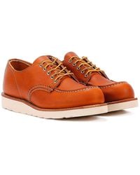 Red Wing - Shop Moc Oxford 8092 Men's Oro Legacy Shoes - Lyst