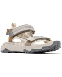 Columbia - Peakfreak Rush Leather Dark Stone/Quarry Sandals - Lyst