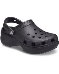 Crocs™ - Classic Platform Synthetic Clogs - Lyst