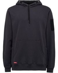 Hard Yakka - Brushed Fleece Synthetic Hooded Sweatshirt - Lyst