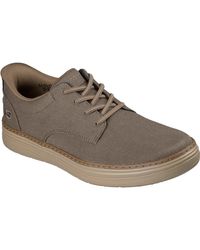 Skechers - Hyland Justino Textile Dark Lace-Up Shoes - Lyst