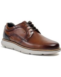 Pod - Finch Leather Cognac Lace-Up Shoes - Lyst