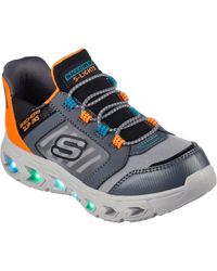 Skechers - Hypno-Flash 2.0 Odelux Polyurethane Boy's/ Trainers - Lyst