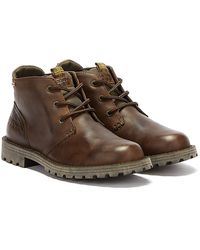 barbour pennine chukka boot brown