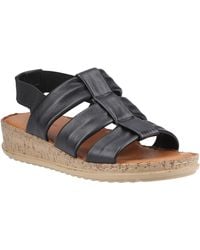 Hush Puppies - Eden Gladiator Leather Sandals - Lyst