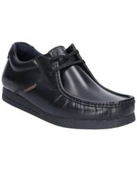 Base London - Event Leather Lace-Up Shoes - Lyst
