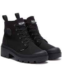 Palladium Pallabase Twill Boots - Black