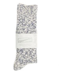 Anonymous Ism - Lightweight Slub Crew Cotton Socks - Lyst