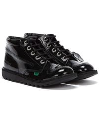 Kickers - Youth Kick Hi Patent - Lyst