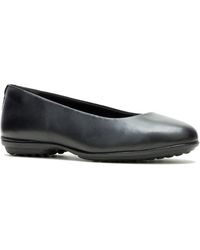 Hush Puppies - Alice Flat Leather Standard Flats - Lyst