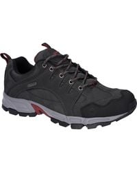 Hi-Tec - Auckland Lite Leather Graphite/Dark Hiking Boots - Lyst