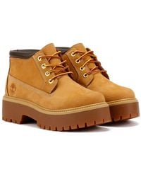 Timberland - Stone Street Nellie Bottes En Cuir - Lyst