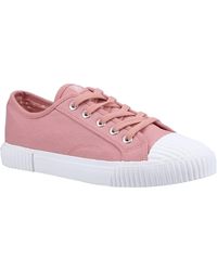 Hush Puppies - Brooke Canvas Trainers - Lyst