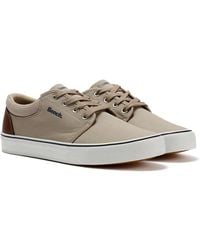 Bench - Donnie Canvas Sand Trainers - Lyst
