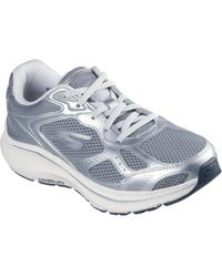 Skechers - Go Run Consistent 2.0 Volt Leather Trainers - Lyst