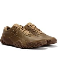 Caterpillar - Gridlock Lo Full Grain Leather Beaned Lace-Up Shoes - Lyst