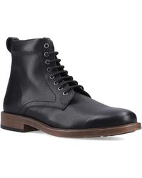 Hush Puppies - Irwin Leather Ankle Boots - Lyst