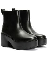 Fitflop - Platfforms Heeled Bottes En Cuir - Lyst