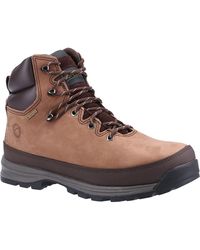 Cotswold - Sudgrove Leren Bruine Wandelschoenen - Lyst
