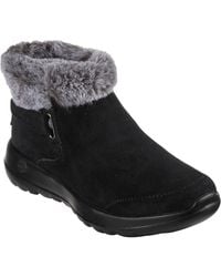 Skechers - On-The-Go Joy First Glance Leder Stiefel - Lyst