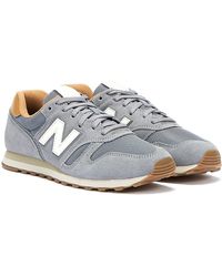New Balance 373 / Tan Sneakers - Grey