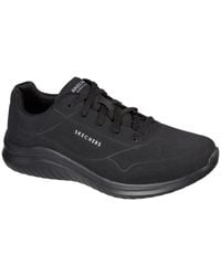 Skechers - Ultra Flex 2.0 Vicinity 232209-Bbk Lace Up Shoes - Lyst
