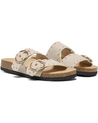ONLY - Maxi-15 Synthetic Cream Sandals - Lyst