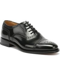 Loake 201b Brogue Mens Black Shoes