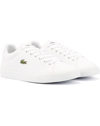 Lacoste - Lerond Set Sneakers Bianche da Uomo in Pelle - EUR 39.5 - Lyst