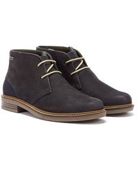 barbour readhead navy boots