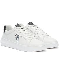 chaussures calvin klein blanche