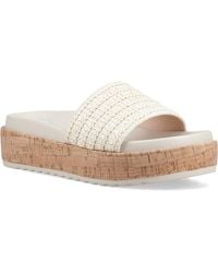 Rocket Dog - Faye Alti Raffia Textile Natural Sandals - Lyst