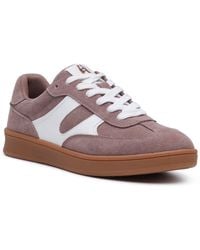 Hush Puppies - Maura Suede Stone Trainers - Lyst