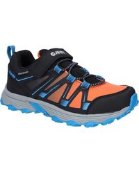 Hi-Tec - Scrappy Low Wp Jr Synthetic/ Danube/Flame Hiking Boots - Lyst