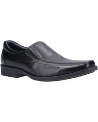 Hush Puppies - Brody Leather Slip-On Shoes - Lyst