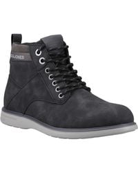 Jack & Jones - Denver Synthetic Anthracite Boots - Lyst