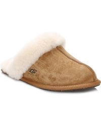 ugg scuffette ii womens chestnut brown sheepskin slippers