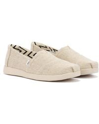 TOMS - Alpargata Plus Heritage Canvas Natural Espadrilles - Lyst