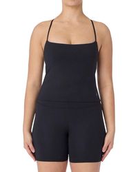Skechers - Goflex Slim Strappy Tank Activewear Tops - Lyst