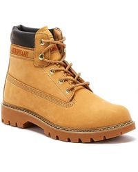 caterpillar biker boots women's