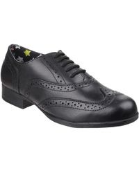 Hush Puppies - Kada Senior Leather Girls's Brogues - Lyst