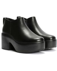Fitflop - Platfforms Heeled Short Bottes En Cuir - Lyst