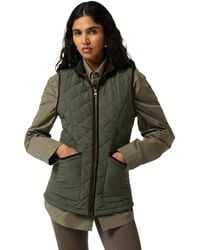 HUNTER - Original Short Quilted Gilet Gilets - Lyst