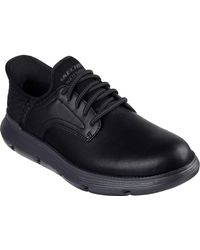 Skechers - Garza Carlyn Leather Trainers - Lyst