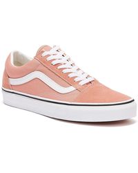 pink suede old skool vans