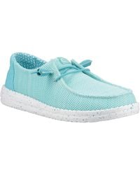 HEYDUDE - Wendy Stretch Sox Synthetic Blend Ceramic Moccasins Shoes - Lyst