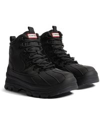 HUNTER - Mfs1000ptp-blk Explorer Duck Boots - Lyst