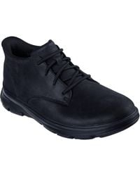 Skechers - Arch Fit Garza Ridley Farbe Leder Knöchelstiefel - Lyst